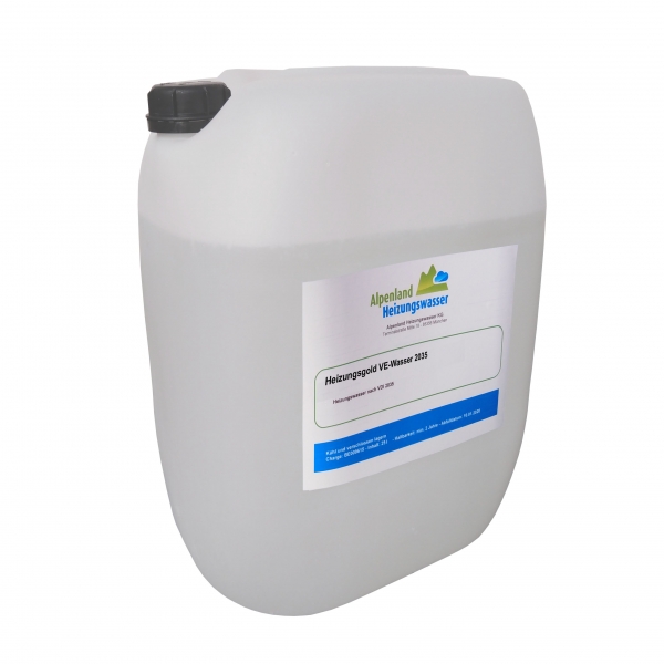 Heizungsgold VE-Wasser 2035, 1 x 25 liters in a canister